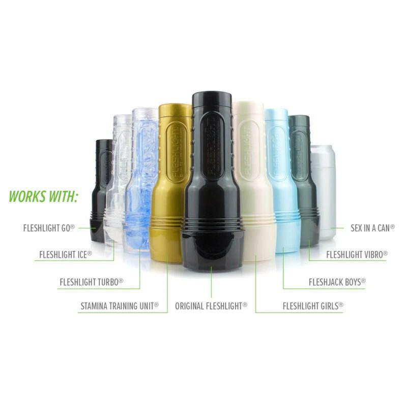 FLESHLIGHT - ELIZA IBARRA VAGINA + LANCIO UNIVERSALE + LUBRIFICANTE AQUA QUALITÀ 50 ML - immagine 4