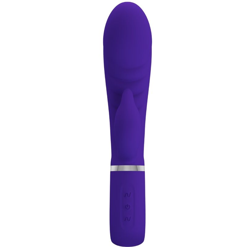 PRETTY LOVE - VIBRATORE MULTIFUNZIONE G-SPOT PRESCOTT VIOLA - immagine 2