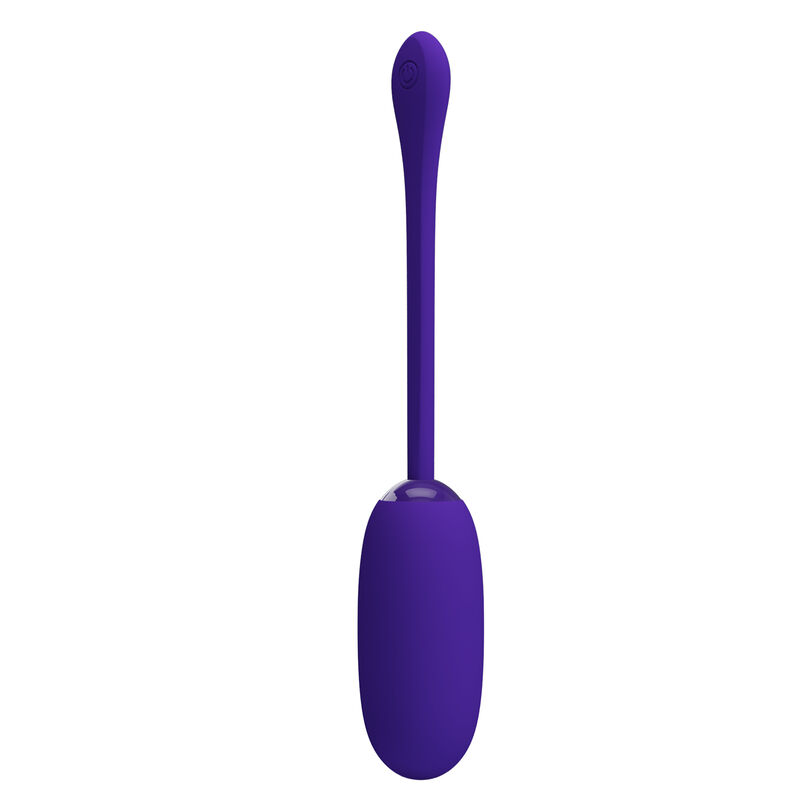 PRETTY LOVE - UOVO VIBRANTE JULIUS IMPERMEABILE-RICARICABILE VIOLA - immagine 3