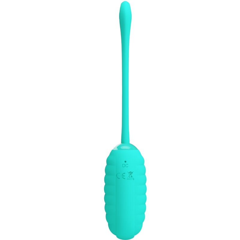 PRETTY LOVE - UOVO VIBRANTE RICARICABILE KIRK VERDE ACQUA - immagine 2
