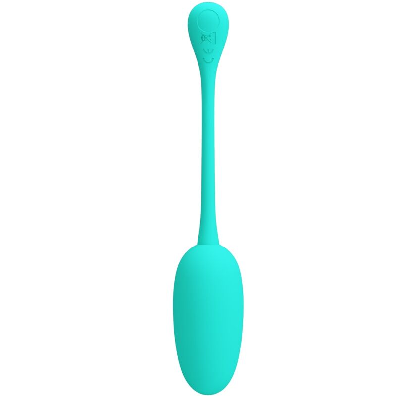PRETTY LOVE - UOVO VIBRANTE RICARICABILE KNUCKER VERDE ACQUA - immagine 5