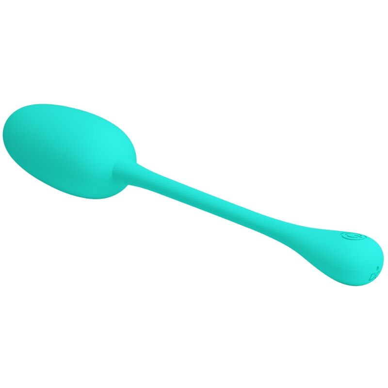 PRETTY LOVE - UOVO VIBRANTE RICARICABILE KNUCKER VERDE ACQUA - immagine 4
