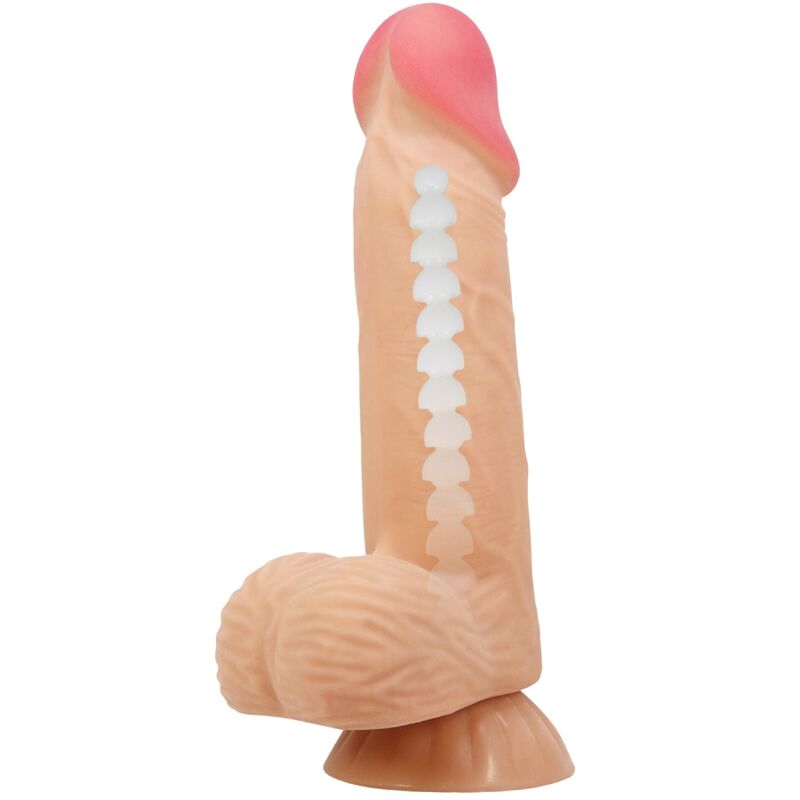 PRETTY LOVE - DILDO REALISTICO SLIDING SKIN SERIES CON VENTOSA SCORREVOLE DELLA PELLE 20,6 CM - immagine 5