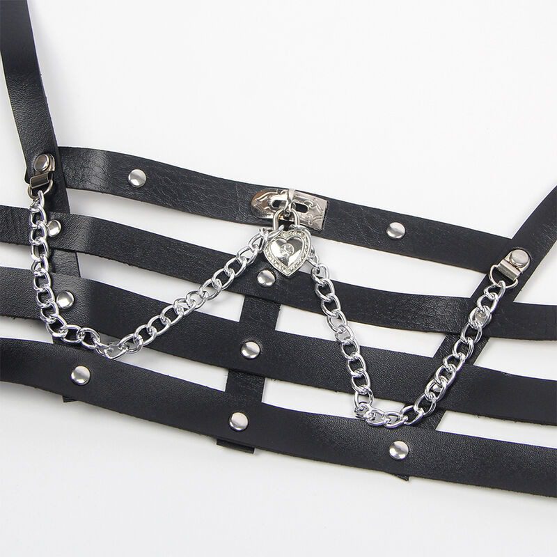 SUBBLIME - IMBRACATURA A CORSETTO CON CATENA DETTAGLIO TAGLIA UNICA - immagine 4