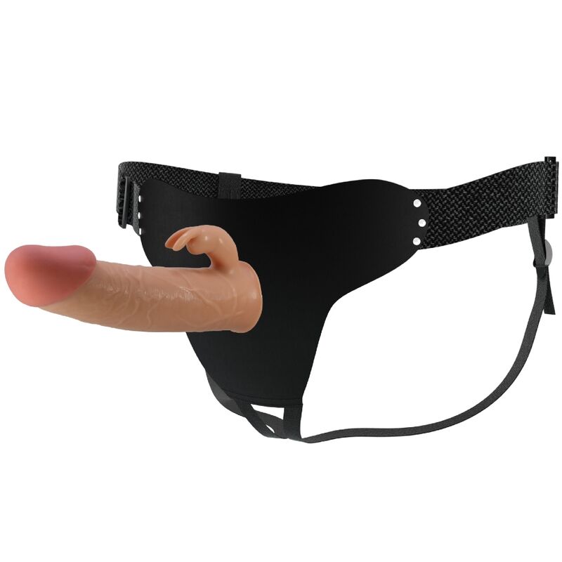 PRETTY LOVE - MAVIS HARNESS SLIP UNIVERSALE CON DILDO 19 CM NATURALE - immagine 5