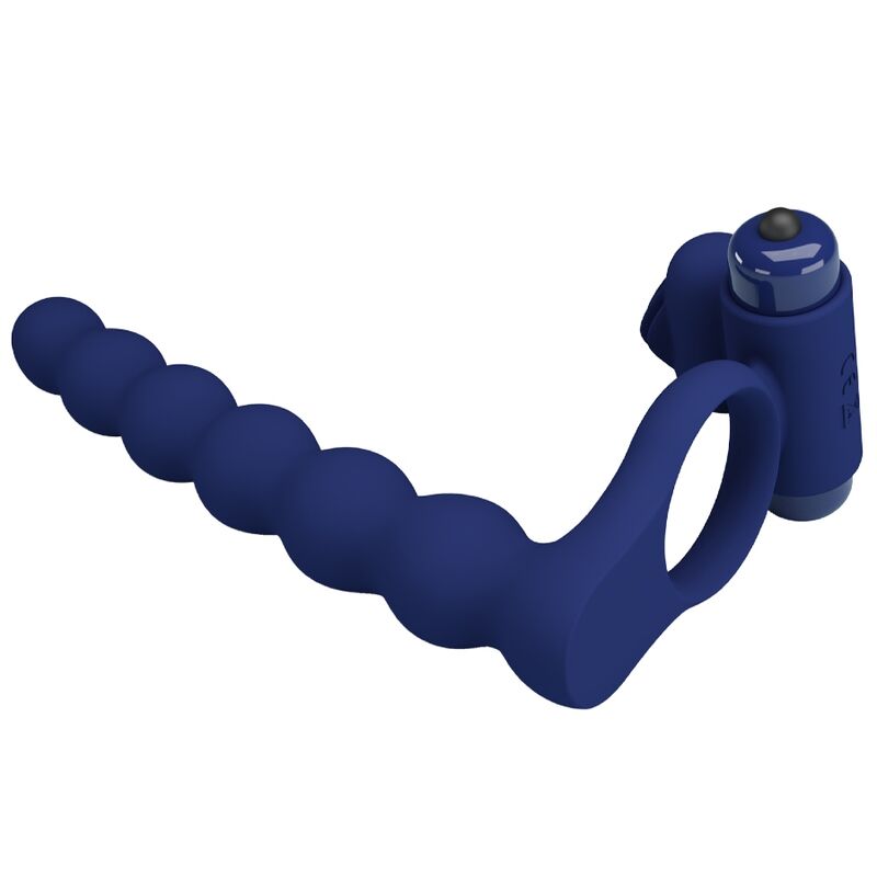 PRETTY LOVE - AJMAL ANELLO VIBRANTE CON SPINA BLU - immagine 3