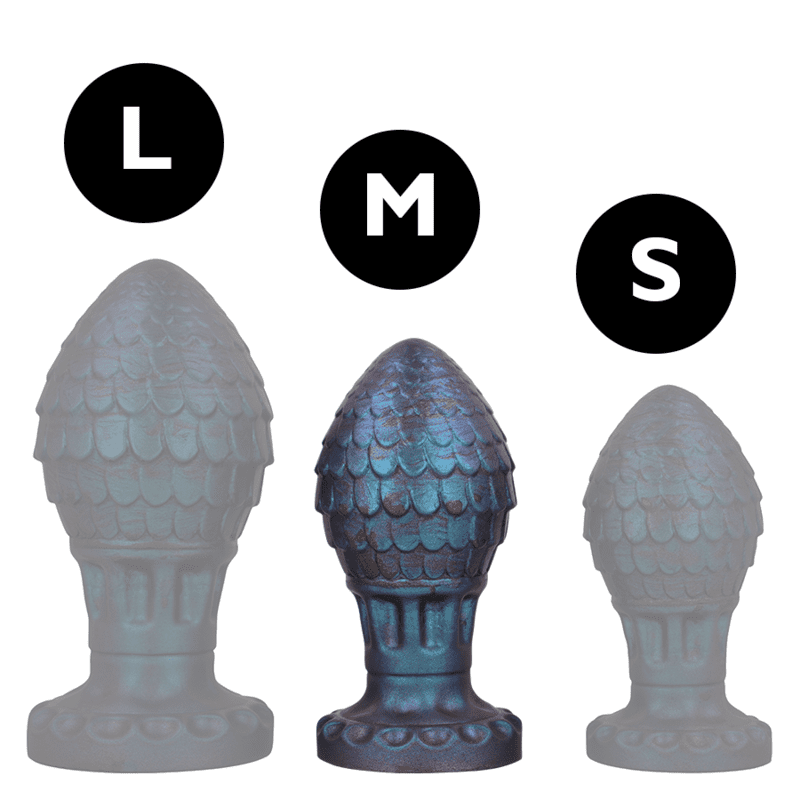 EPIC - VRAKOS PLUG ANALE DRAGON EGG TAGLIA M - immagine 5