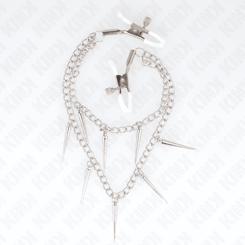 KINK - PINZE PER CAPEzzoli CON CATENE A SPUNTE 30 CM - immagine 2