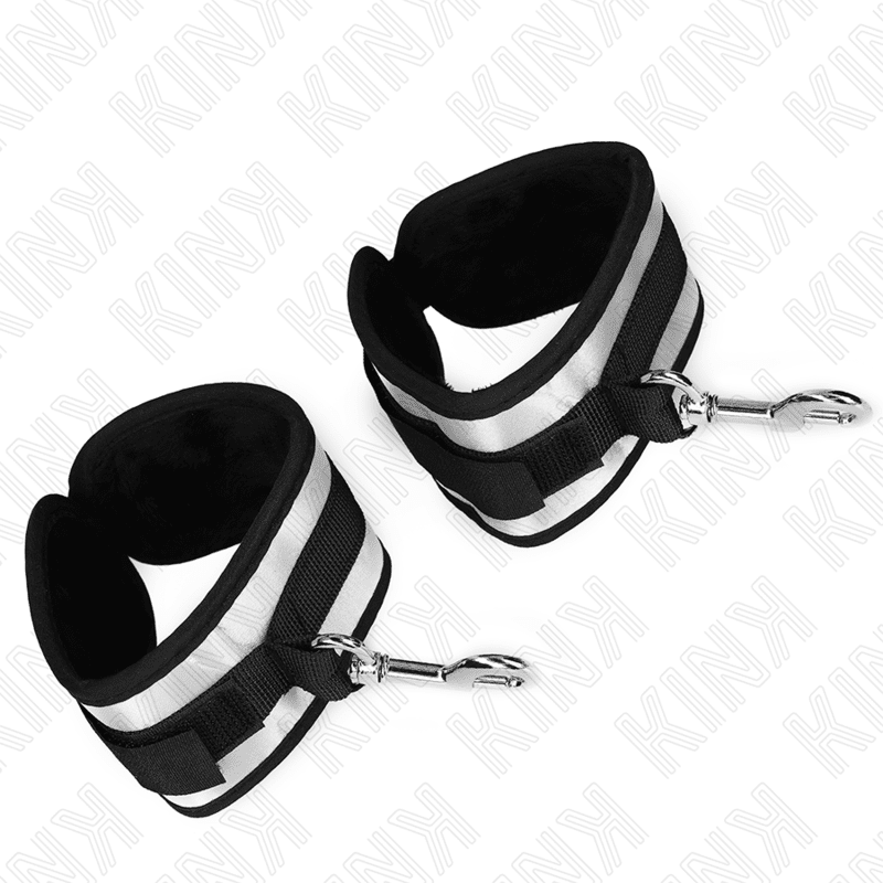 KINK - POLSINI IN NEOPRENE GRIGIO 23 X 5 CM - immagine 3