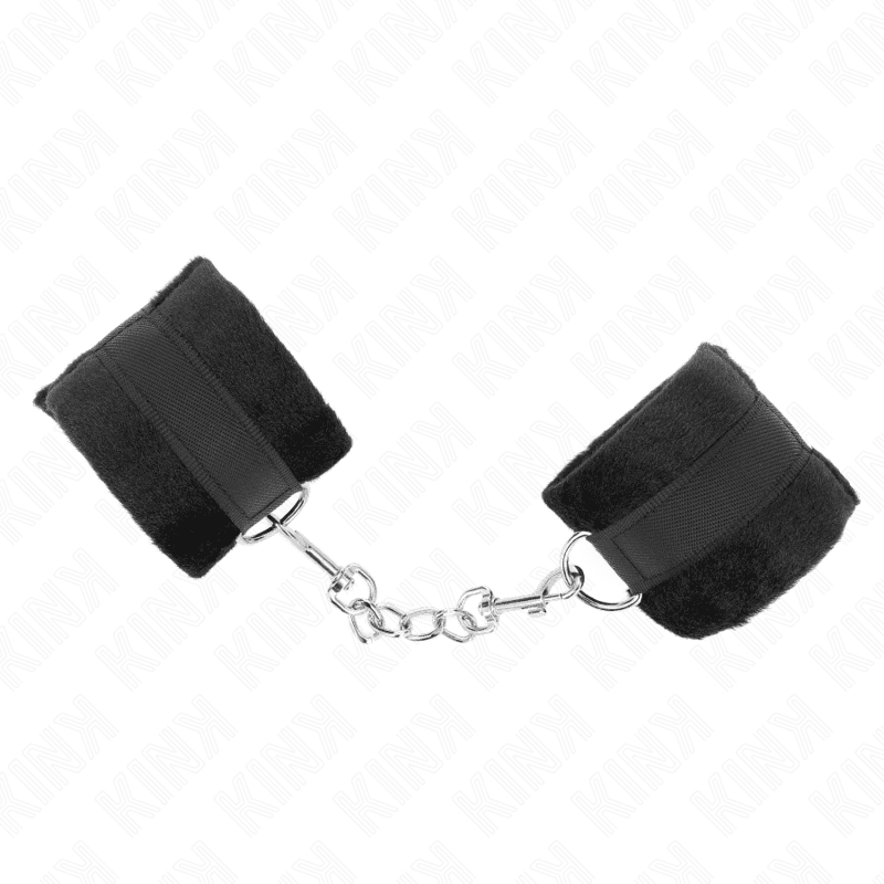 KINK - POLSINI IN PELLICCIA PER PRINCIPIANTI NERI 30 X 7 CM - immagine 2