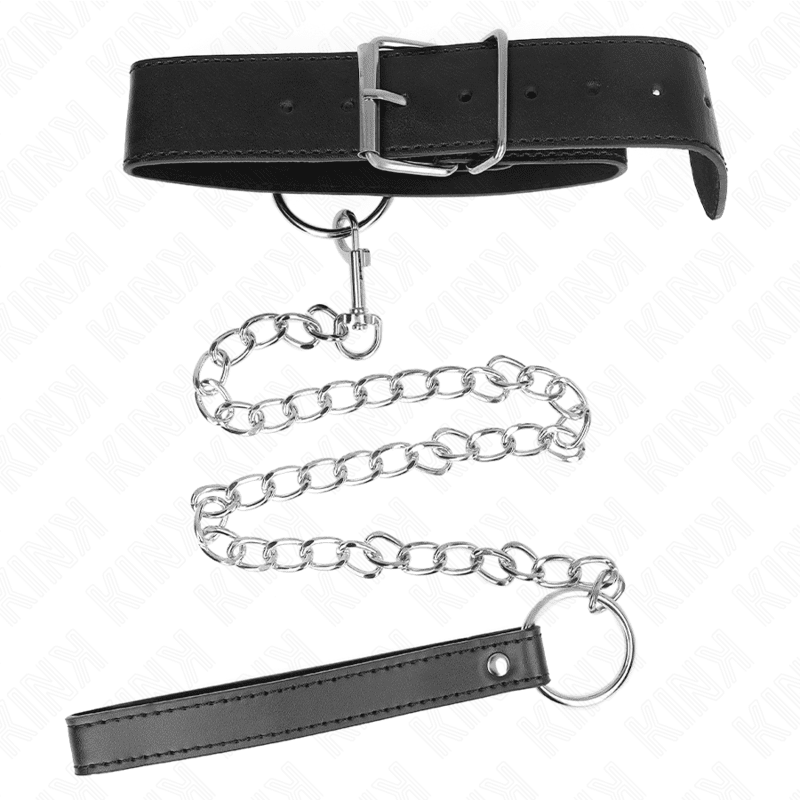 KINK - COLLARE MODELLO BASE CON GUINZAGLIO MODELLO 4 REGOLABILE 36-43 CM - immagine 5
