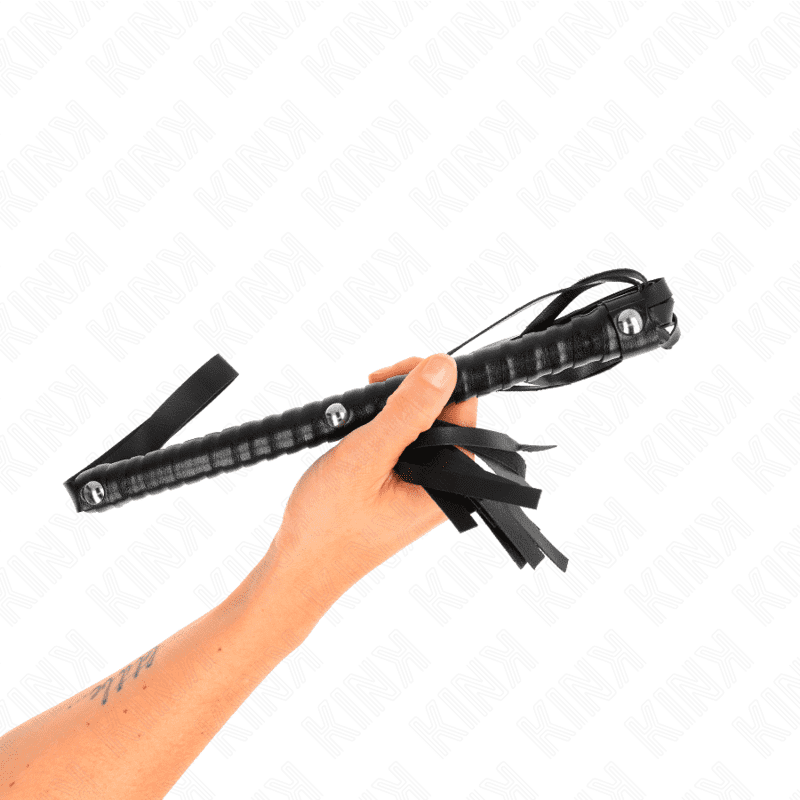 KINK - FRUSTA CON MANICO NERO STRUTTURATO 48,5 CM - immagine 4