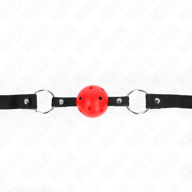 KINK - PALLA CAVA DURA ROSSA 4,5 CM MODELLO GAG 1 63,5 X 2 CM - immagine 4