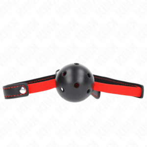 KINK - BAVAGLIO HOLLOW HARD BOCCA 4,5 CM CON CINTURA ELASTICA 56 x 1,5 CM