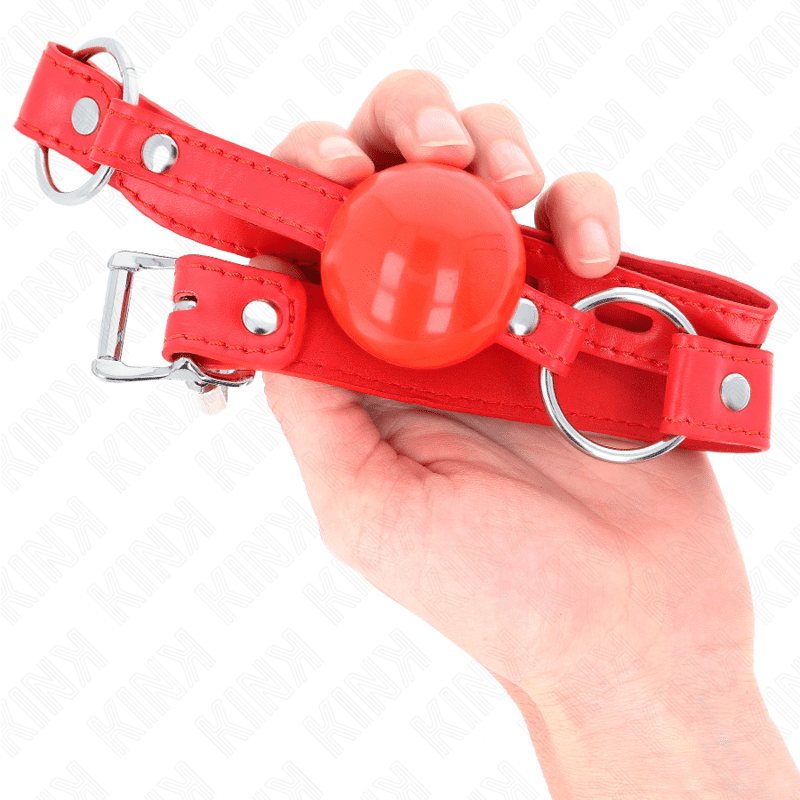 KINK - BALLA IN TPE 4 CM CON SERRATURA ROJO 60 x 2 CM - immagine 4