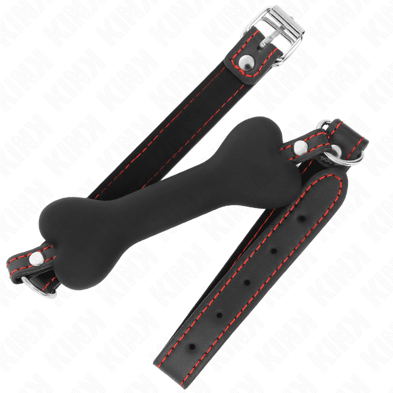 KINK - OSSO NERO 12 CM BAVAGLIO 63 x 2 CM - immagine 2