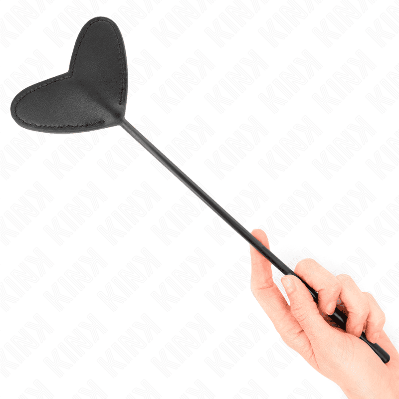 KINK - PALETTE NERA A FORMA DI CUORE 33 X 10 CM - immagine 4