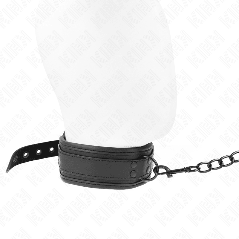 KINK - COLLARE BONDAGE IN NEOPRENE MODELLO 1 CON CINTURA 78 CM REGOLABILE 37,5 X 49,5 CM - immagine 3
