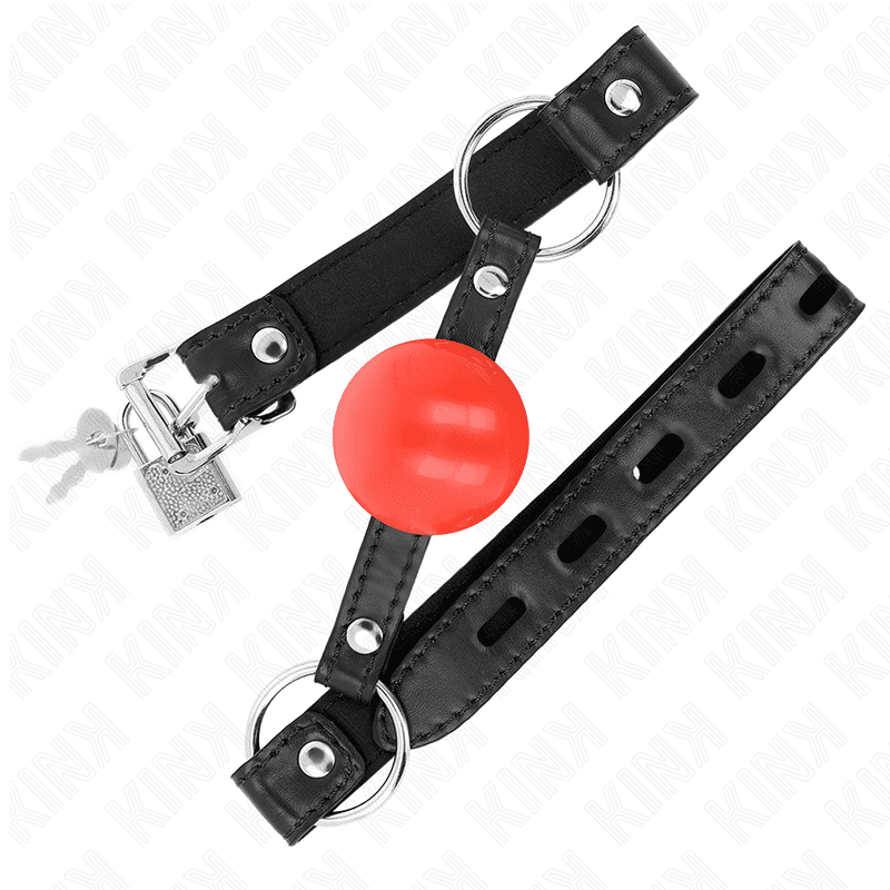 KINK - PALLA IN TPE ROSSA 4 CM GAG 60 x 2 CM - immagine 2