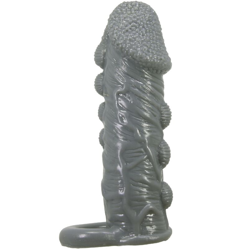 PRETTY LOVE - REALISTICO INGRANDIMENTO DEL PENE E GUAINA RITARDANTE GRIGIO - immagine 2