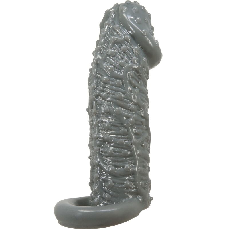 PRETTY LOVE - MODELLO REALISTICO DI INGRANDIMENTO E MANICA DI RITARDO PER IL PENE 2 GRIGIO - immagine 4