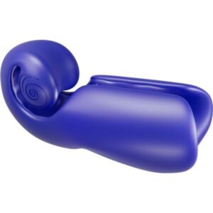 SNAIL VIBE - EVO PER LUI MASTURBATORE MASCHILE SLIDE NROLL BLU SCURO