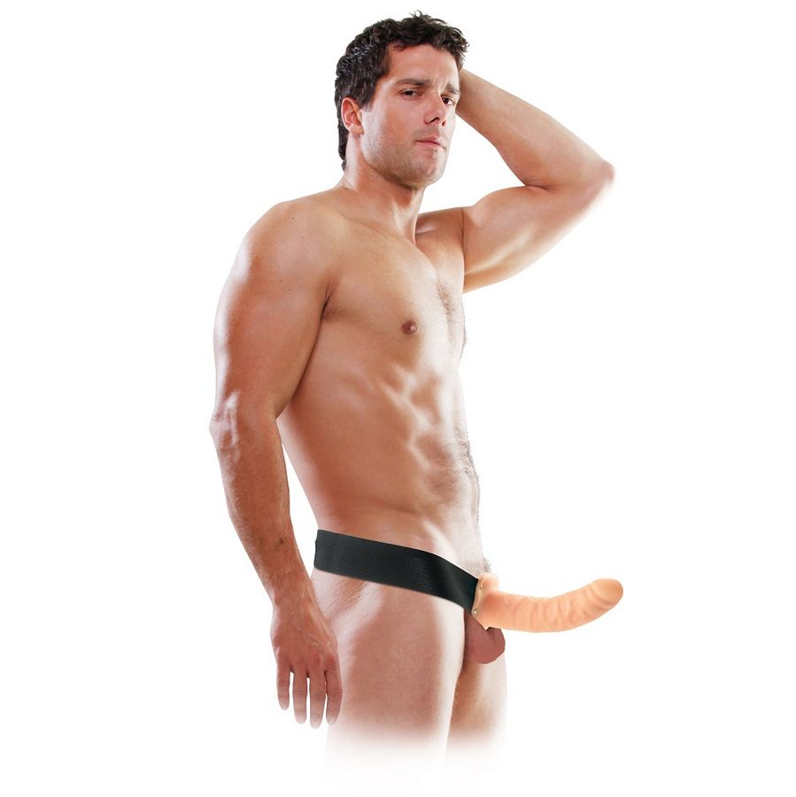 FETISH FANTASY SERIES - 19 CM STRAP-ON CAVO NATURALE - immagine 3