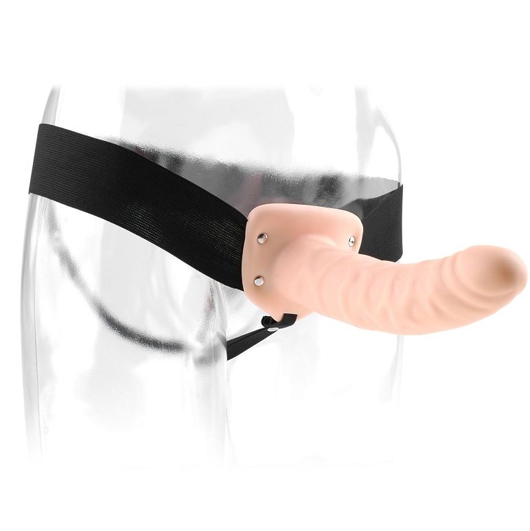 FETISH FANTASY SERIES - 19 CM STRAP-ON CAVO NATURALE - immagine 4