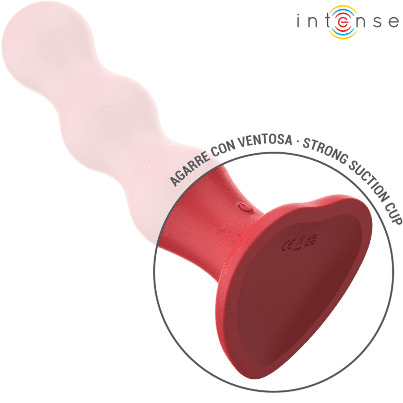 INTENSE - CODY VIBRATORE CON VENTOSA TELECOMANDO ROSSO - immagine 5
