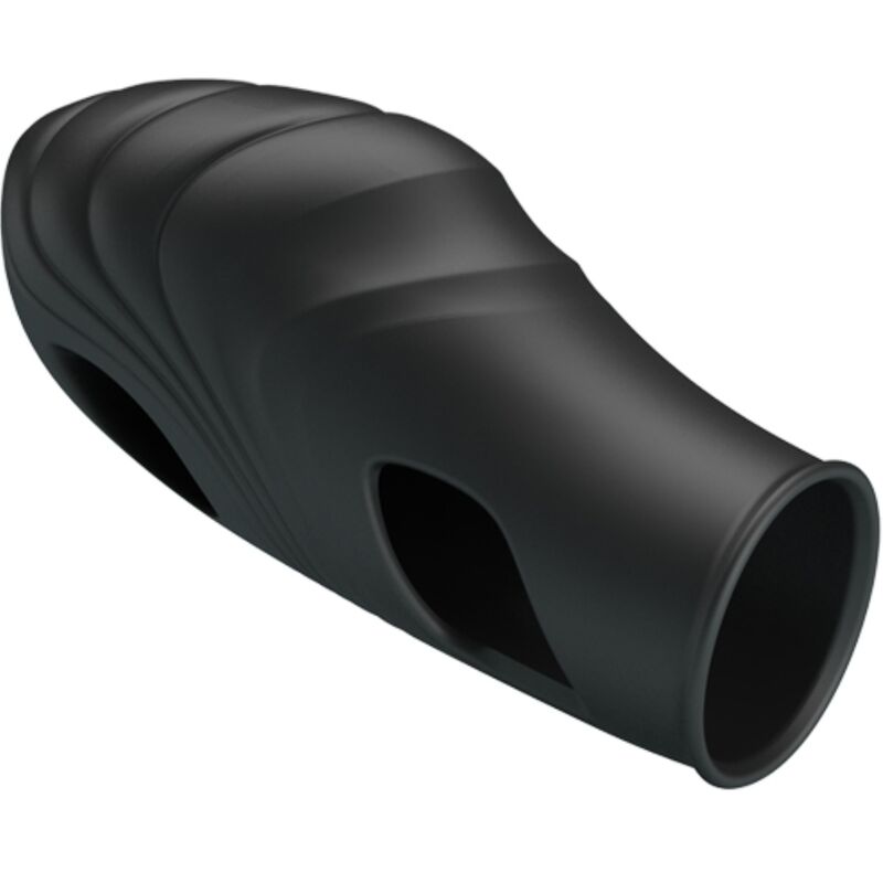 PRETTY LOVE - VIBRATORE DA DITA IN SILICONE LICH NERO - immagine 3