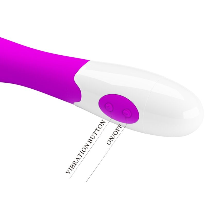 PRETTY LOVE - VIBRATORE ELEMENTALE 30 MODALITÀ DI VIBRAZIONE VIOLA - immagine 5