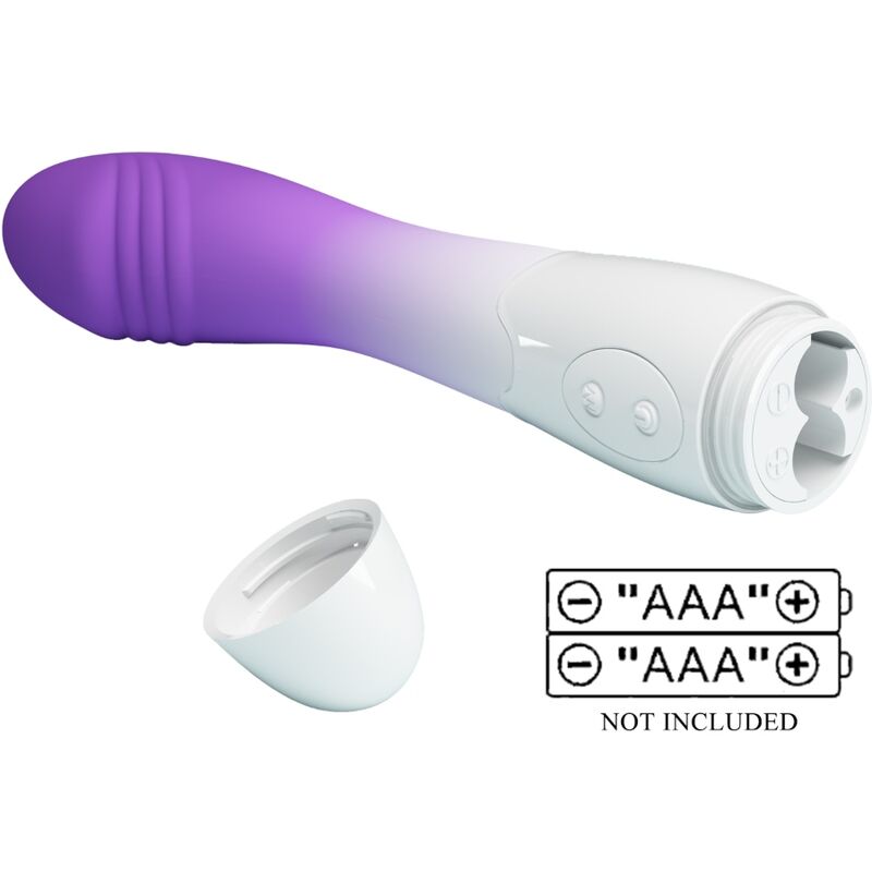 PRETTY LOVE - VIBRATORE ELEMENTAL G-SPOT 30 VIBRAZIONI VIOLA - immagine 5