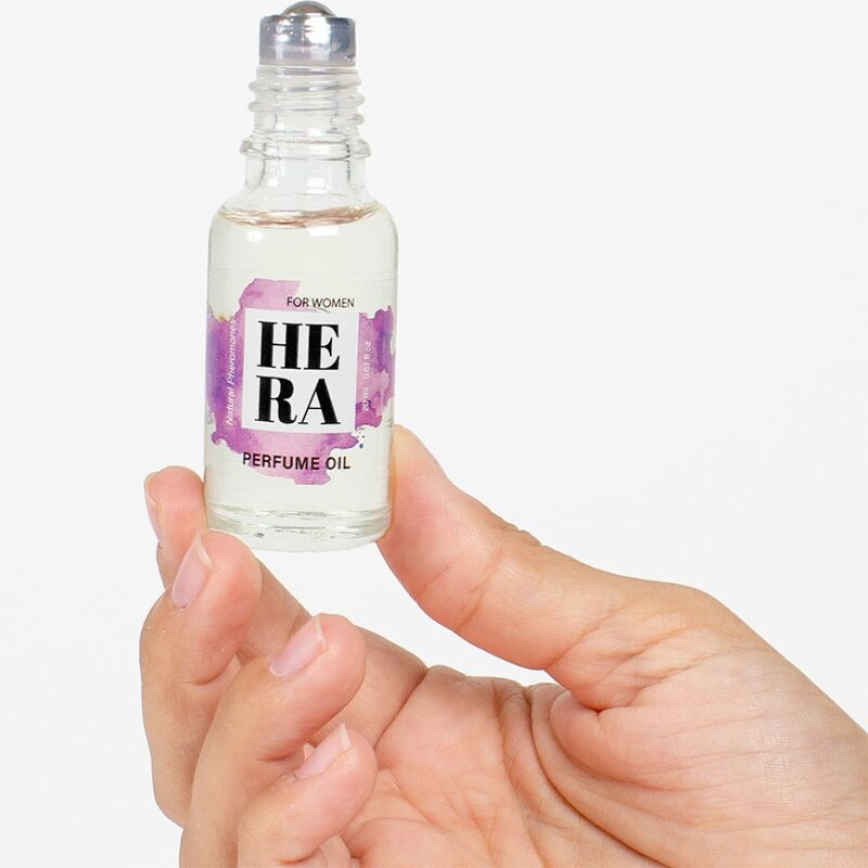 SECRETPLAY - HERA PROFUMO NATURALE FEROMONI IN OLIO PER DONNA 20 ML - immagine 3