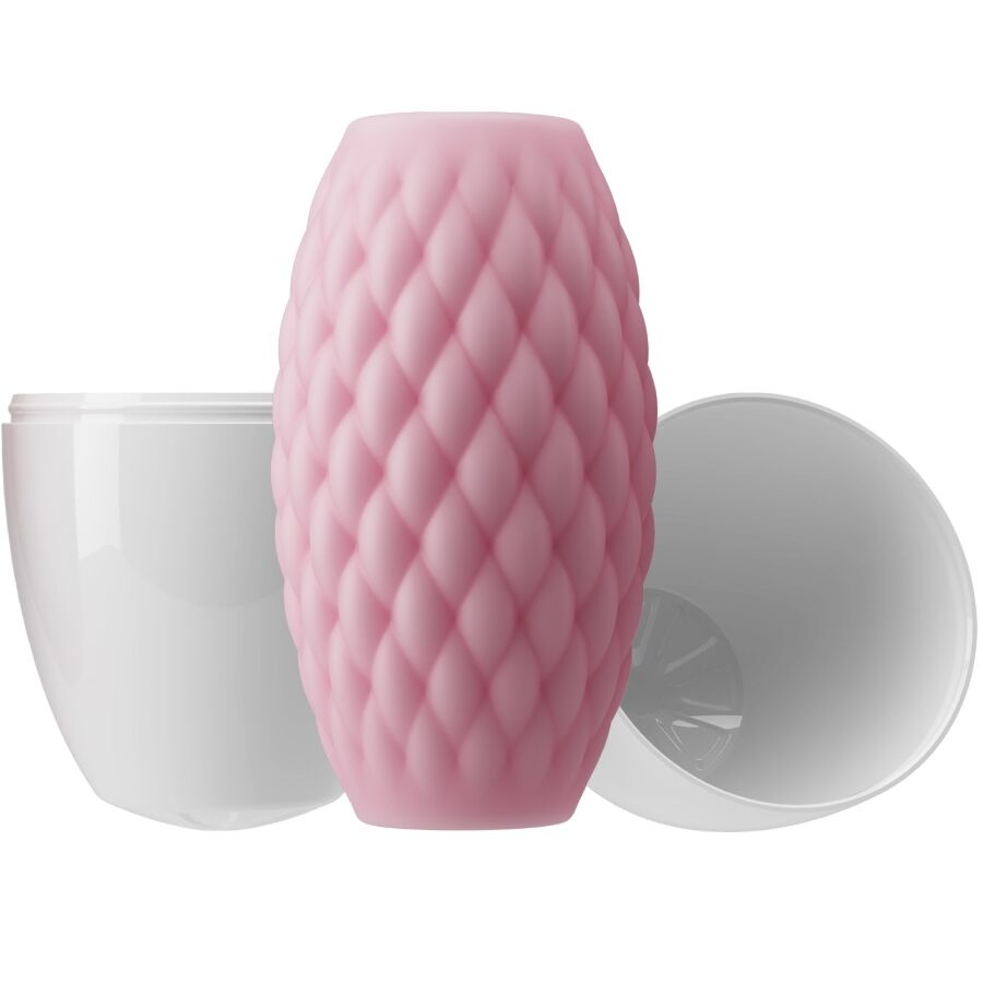 PRETTY LOVE - ATHENA EROS SILICONE MASTURBATORE MASCHILE ROSA - immagine 3