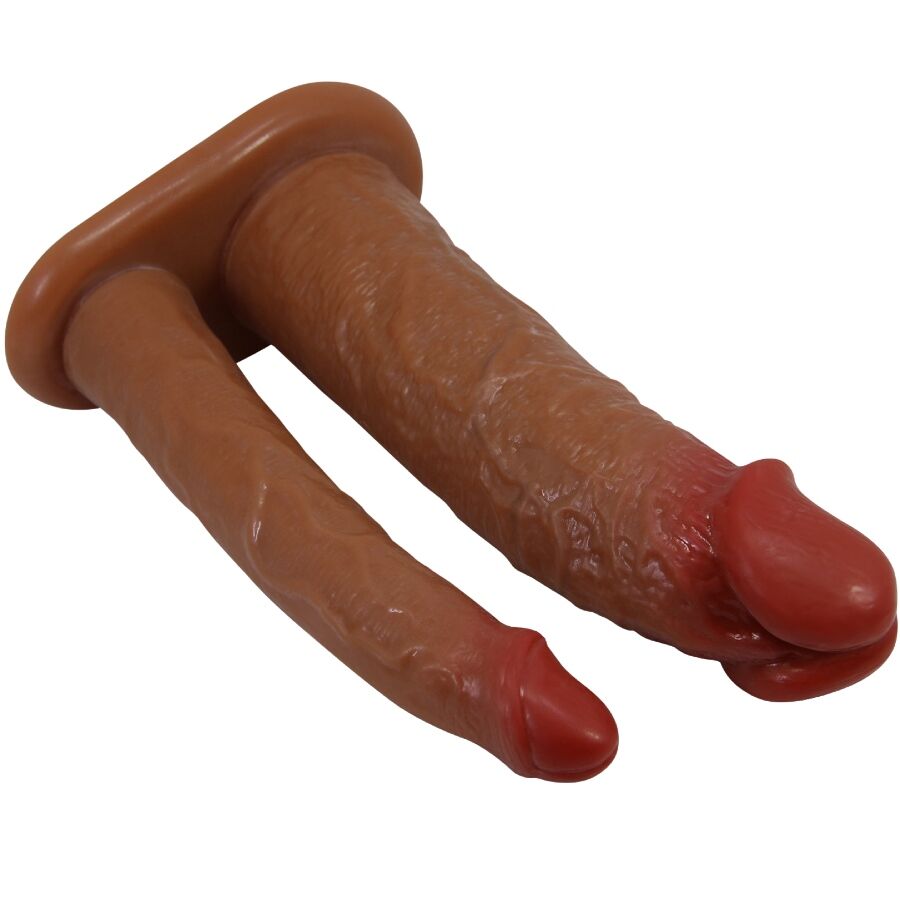 PRETTY LOVE - SLIP KEAVEN HARNESS UNIVERSALE E COMODO DOPPIO DILDO - immagine 4