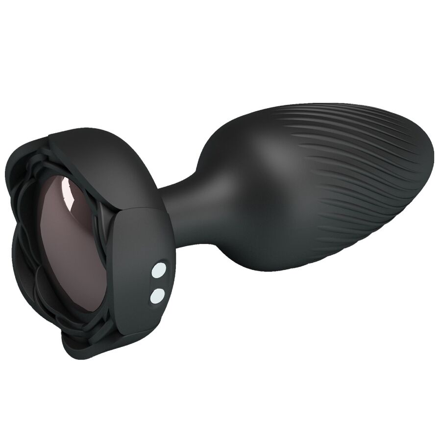 PRETTY LOVE - OSBORN PLUG ANALE CON LUCE LED NERO 9,8 CM - immagine 2