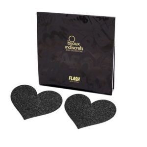 BIJOUX INDISCRETS - FLASH NERO TAGLI CAPEZZOLI CUORE