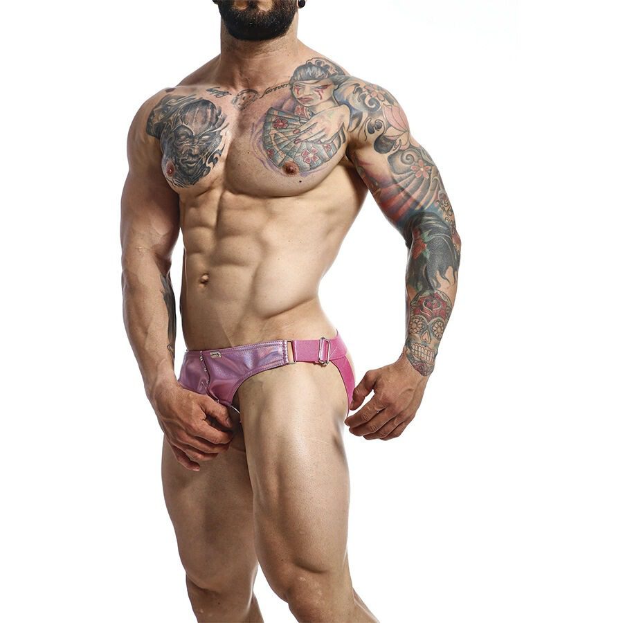 MOB - DNGEON JOCKSTRAP ANELLO PER IL PENE ROSA TAGLIA UNICA - immagine 2