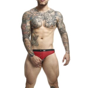 MOB - DNGEON JOCKSTRAP ANELLO PER IL PENE ROSSO TAGLIA UNICA