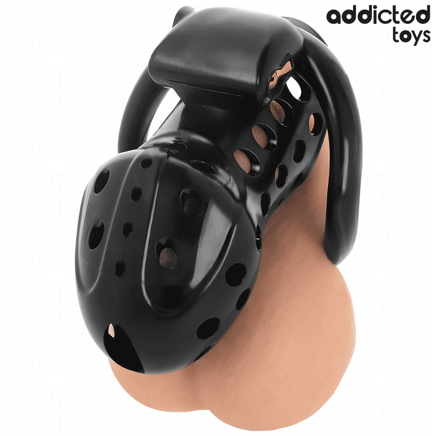 ADDICTED TOYS LOCKED - GABBIA PER PENE CAVA CON CATENA 10,5 CM - immagine 3
