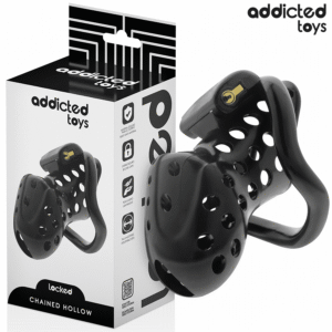 ADDICTED TOYS LOCKED - GABBIA PER PENE CAVA CON CATENA 10,5 CM