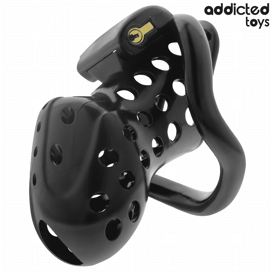 ADDICTED TOYS LOCKED - GABBIA PER PENE CAVA CON CATENA 10,5 CM - immagine 2