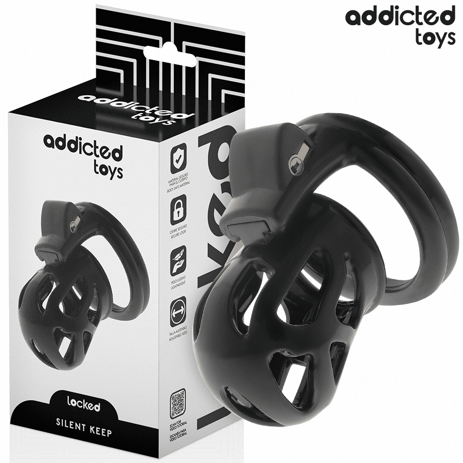 ADDICTED TOYS LOCKED - GABBIA PER PENE SILENZIOSA 7,5 CM
