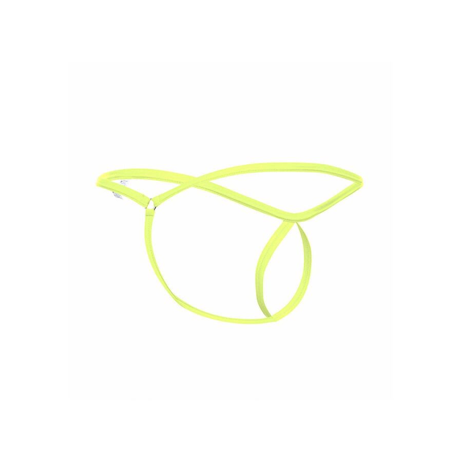 MOB - TANGA VERDE CON FORMA DE LAGRIMA TALLA S/M - immagine 4