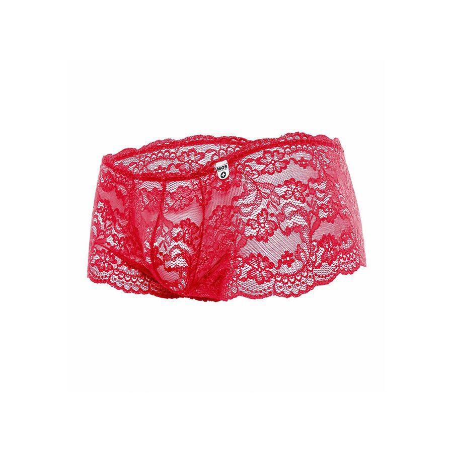 MOB - BOXER ENCAJE ROJO TALLA S/M - immagine 4