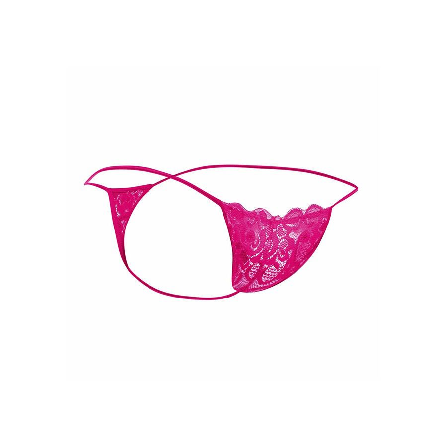 MOB - TANGA DE ENCAJE ROSA TALLA S/M - immagine 5
