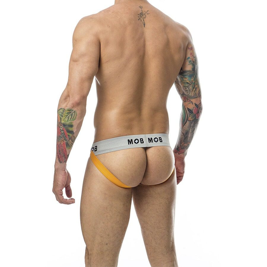 MOB - JOCK CLASICO STRIPE NARANJA TALLA S - immagine 4