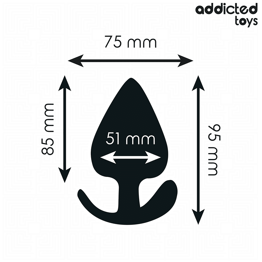 ADDICTED TOYS - TAPPO ANALE TAGLIA XL 9.5 CM - immagine 4