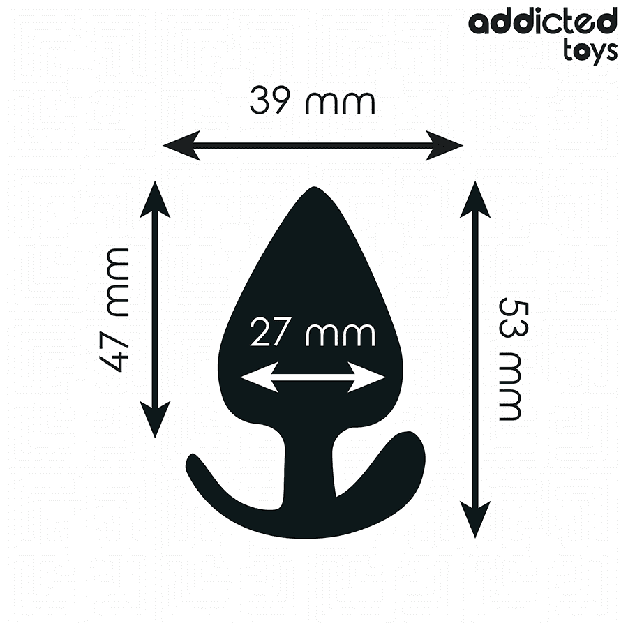 ADDICTED TOYS - TAPPO ANALE TAGLIA S 5,3 CM - immagine 4