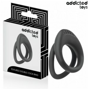 ADDICTED TOYS - ANELLO PER PENE A DOPPIA TEXTURE